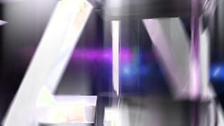 Avril Hall naked on her bed