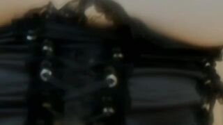 Nympho's rough interracial anal video