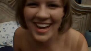 Grandpa loves fucking a blonde teen video