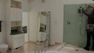 Adrianna Nicole DP Threesome In The Shower video