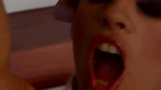 Gabriella Rossi Raw DP Fucking On The Table video