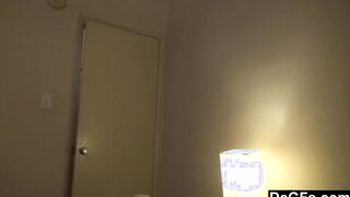 Hot brunette Emo fucks BF in her bedroom
