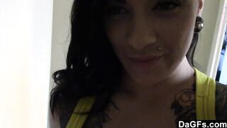 She  knows how to use her big tits to make the jizz flow