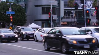 TUSHYRAW Her asshole has been puckering all day