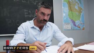 Big Tits at School - Naughty Trade for a Good Grade