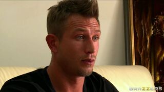 Big-booty brunette girlfriend Emma Heart fucked in the ass