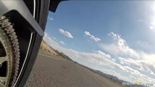 Destiny Dixon is caught speeding