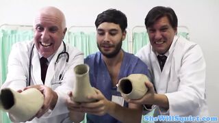 Pierced squirter Rio Lee banged rough