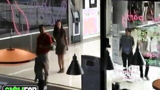 The lavish load of semen is shooting in GF’s face in hot amateur video