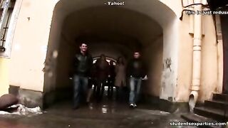 Stud beauty penetrated in the kitchen