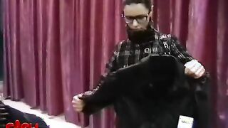 Public pussy flash and role games in bed