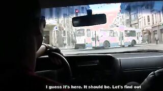 Thin babe fucked ib solarium