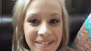 Young couple fucking on the balcony