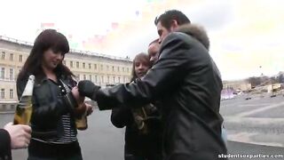 Students Never Get Tired of Drinking and Fucking