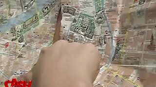 Public place blow job from the hottest babe