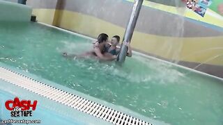 Dangerous public sex and bj to keep warm