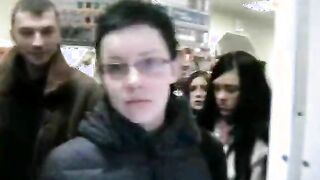 Students Are Having Anatomy Lesson at the Party