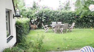 Sex with girl in pink fishnet dress