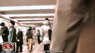 Drunk college girls try out strap-on sex