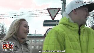 Sexy girls get drunk and fucked by studs