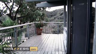 Sexy Petite Jillian Janson Gets On Her Knees And Sucks Mark