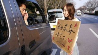 Japanese darling, Shiori Yamate sucks dick, uncensored