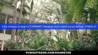 PunishedTeens - Hot GF Begs To Be Choked and Fucked Hardcore