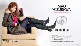 Ravaging Mao as the dudes pleasure her in every way