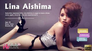 Tattooed up bitch has a hot time getting threesome fucked