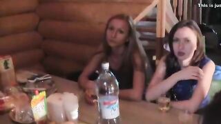 Strip dancing starts wild student orgy