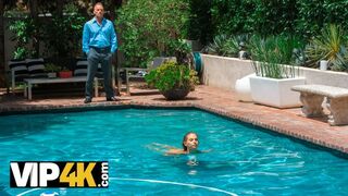 DADDY4K. Girl is prepared for some pleasant act with boyfriends stepdad