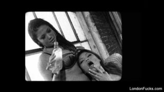 Asian lesbian loving with London and Charmane