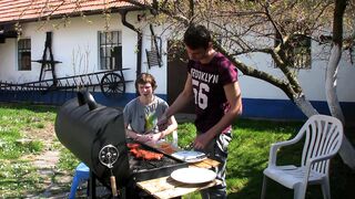 Best friends day ends with hard sex