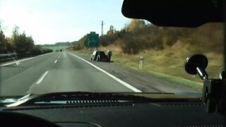 Two horny sluts who love transgression suck hard cock in the