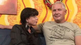 Threesome fuck for hot shaved pussies eager for cock - 1