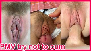 PMV compilation close-up pure pussy fuck. Try not to cum challenge