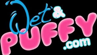 Uma Zex fucks her puffy pussy