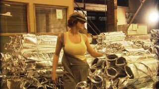 Erotic lesbians make out passionately in a close up shoot