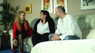 Wild threesome with two sluts and big boobies - 3