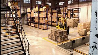 The office wife #21 - Stacy gave Marcus a hand job and sucked off the cum