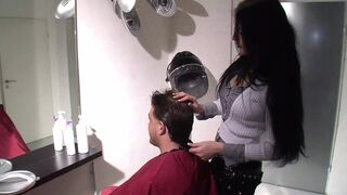 Before the set with a horny german beauty #1