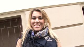 EVERY HOLE BANGED!!! - total slut whore group gangbang fucking