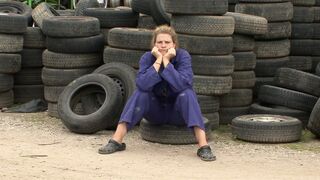 German Nasty Milf by the mechanic on duty #4