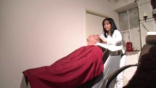 Before the set with a horny german beauty #3