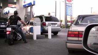 FIcke das dirty Biker Girl in Knast