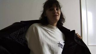 She has desire to show me her pussy and pulls her lips apart