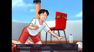 Summertime Saga - Eve might be pregnant after johannes fucked her.