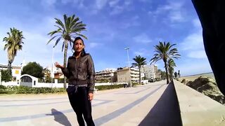 Coral Joice busty brunette fucks and gives a blowjob to