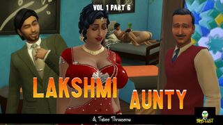 Vol 1 Part 6 - Desi Saree Aunty Lakshmi Take His Virginity - Wicked Whims