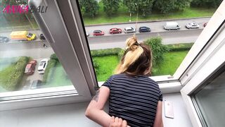 I Told my Cuckold Husband on the Phone that I am just Running